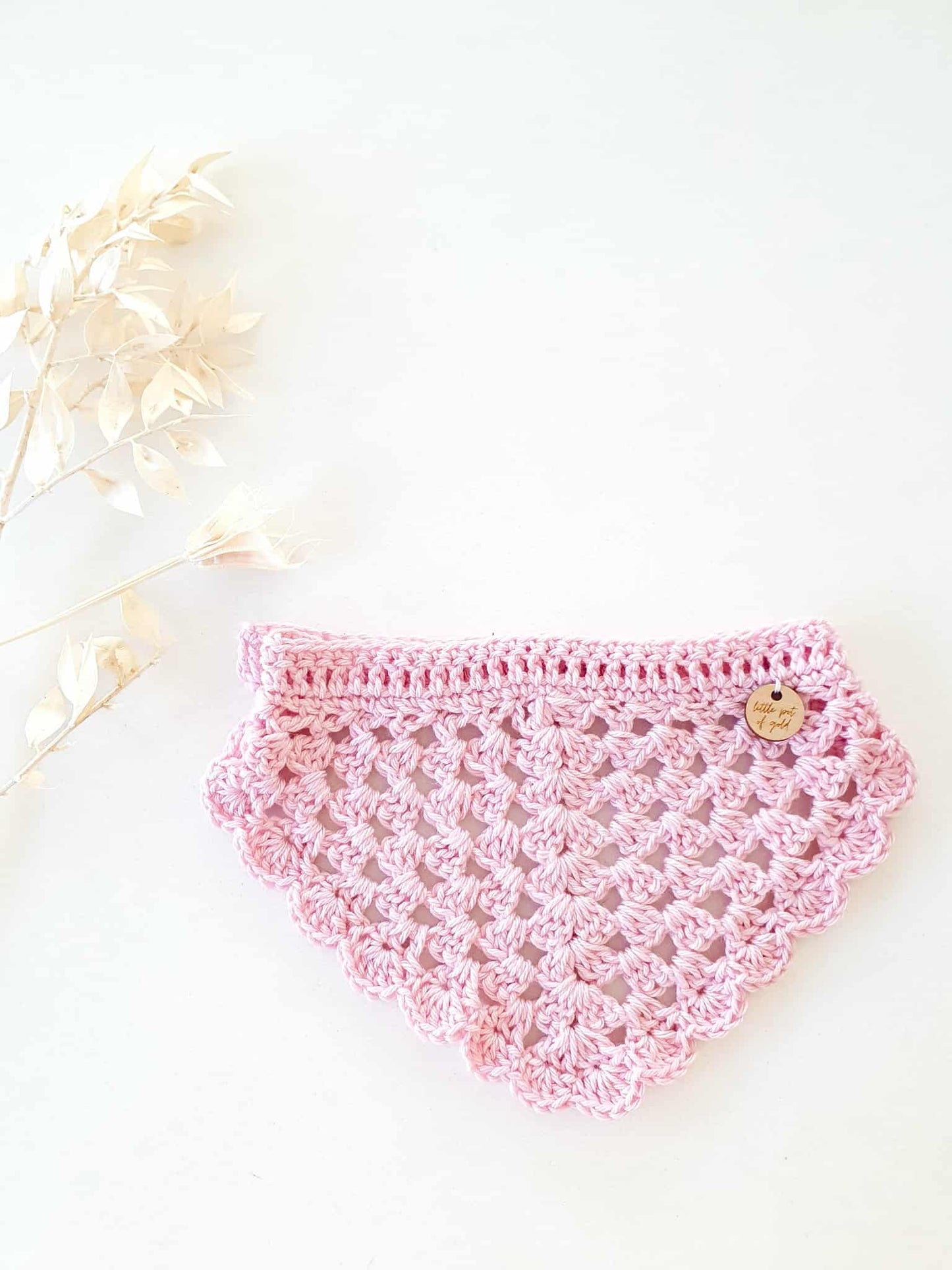 Small Crochet Bandanas