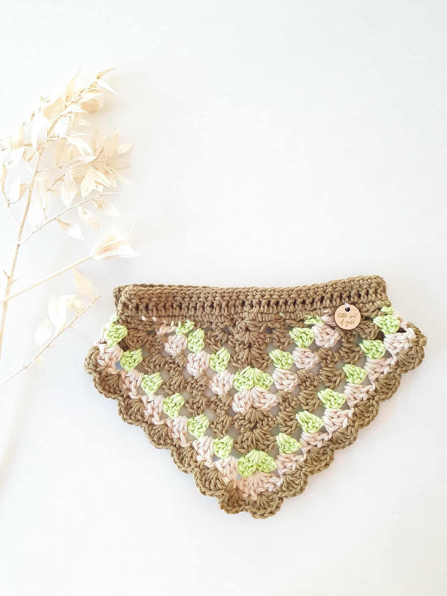 Small Crochet Bandanas