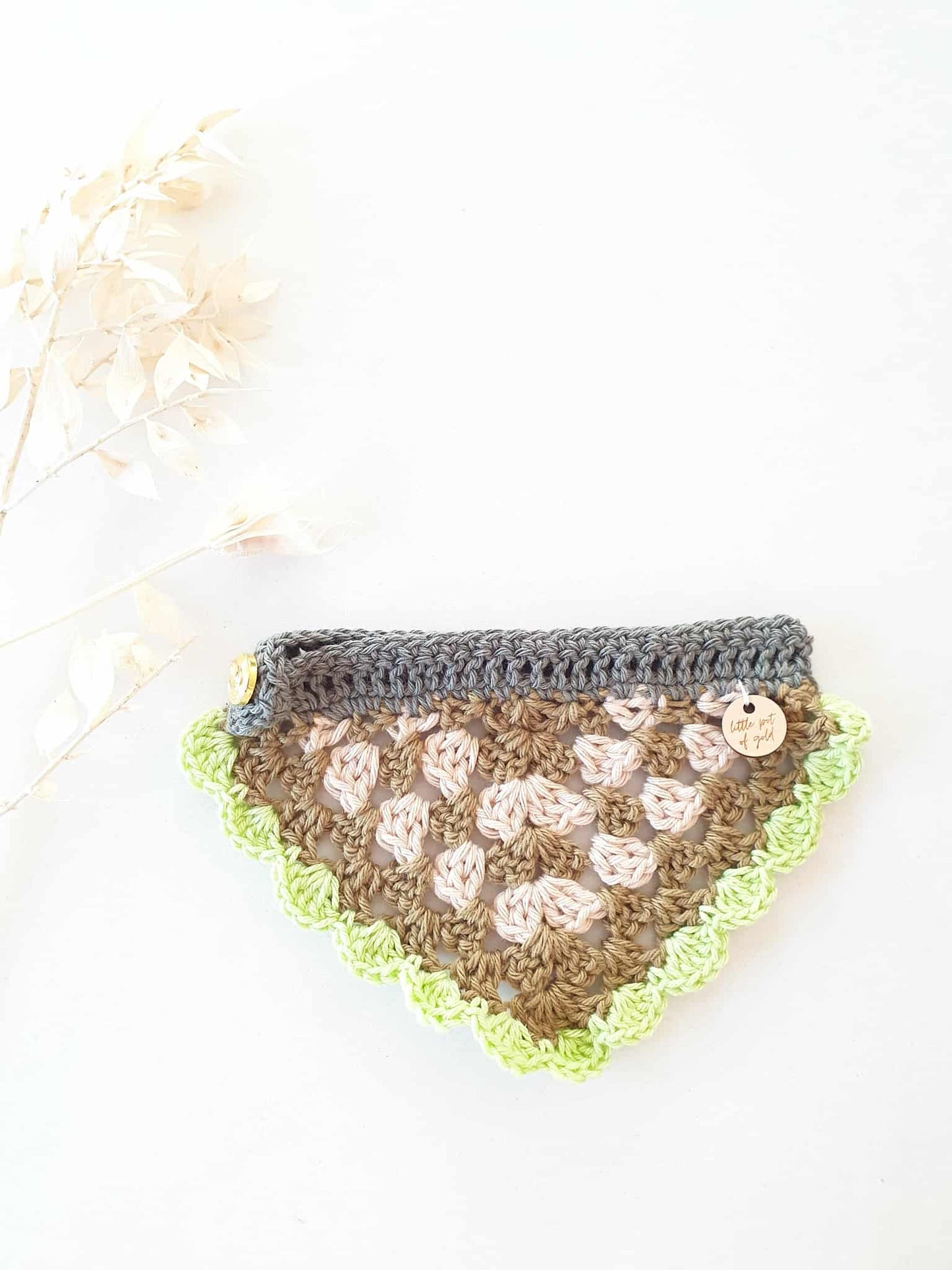 Extra Small Crochet Bandana
