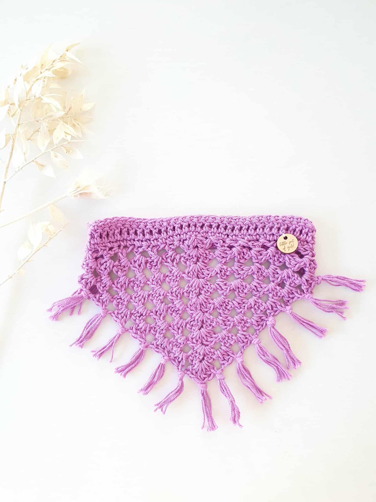 Small Crochet Bandanas