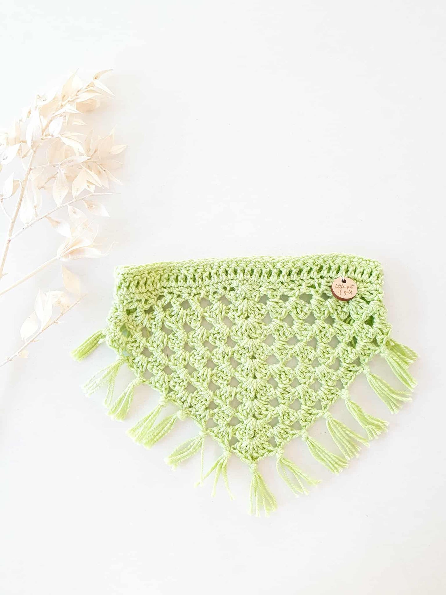 Small Crochet Bandanas