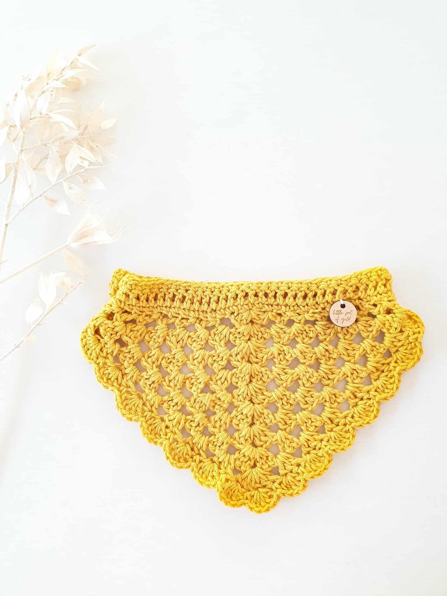 Small Crochet Bandanas