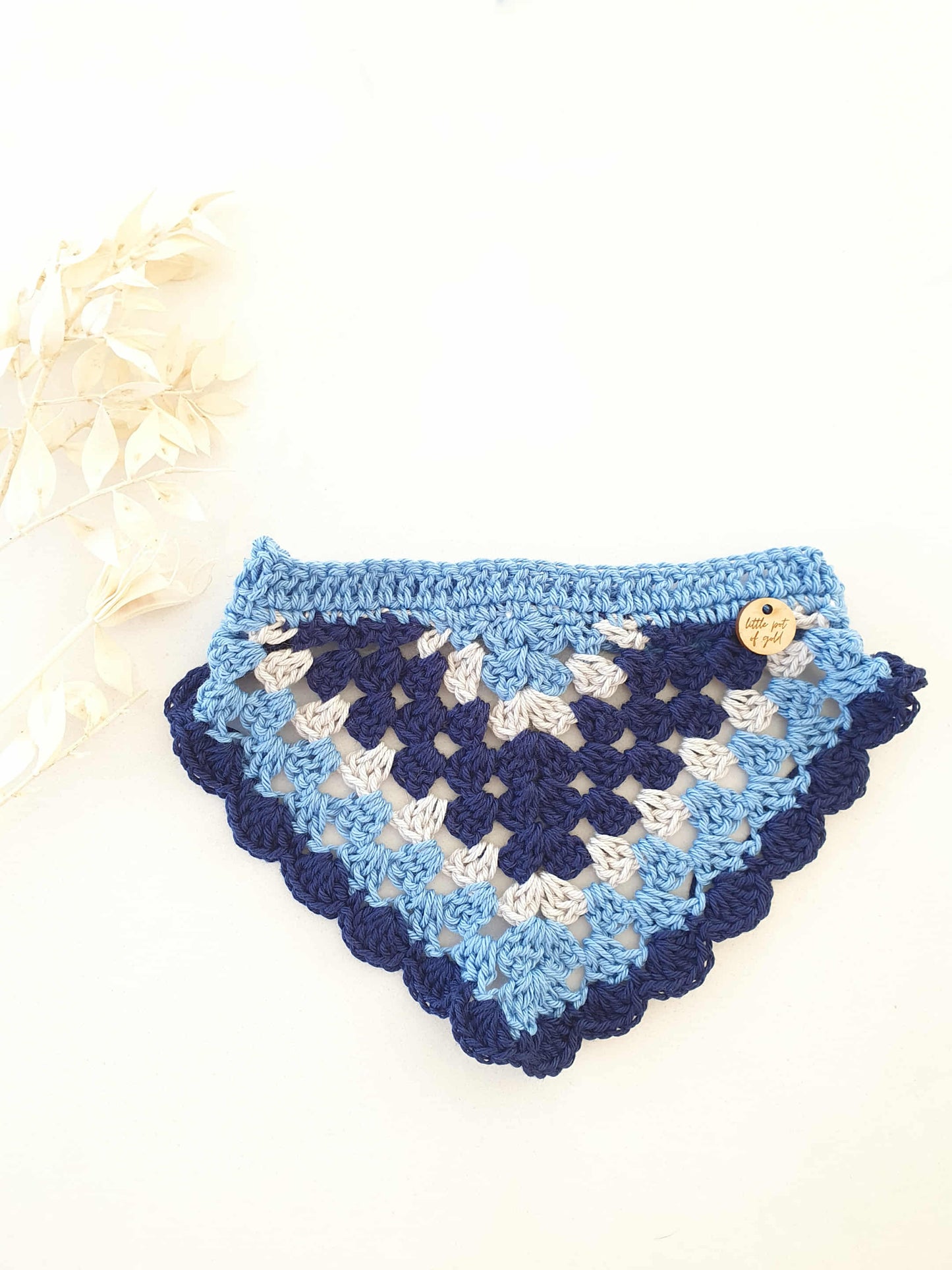 Small Crochet Bandanas