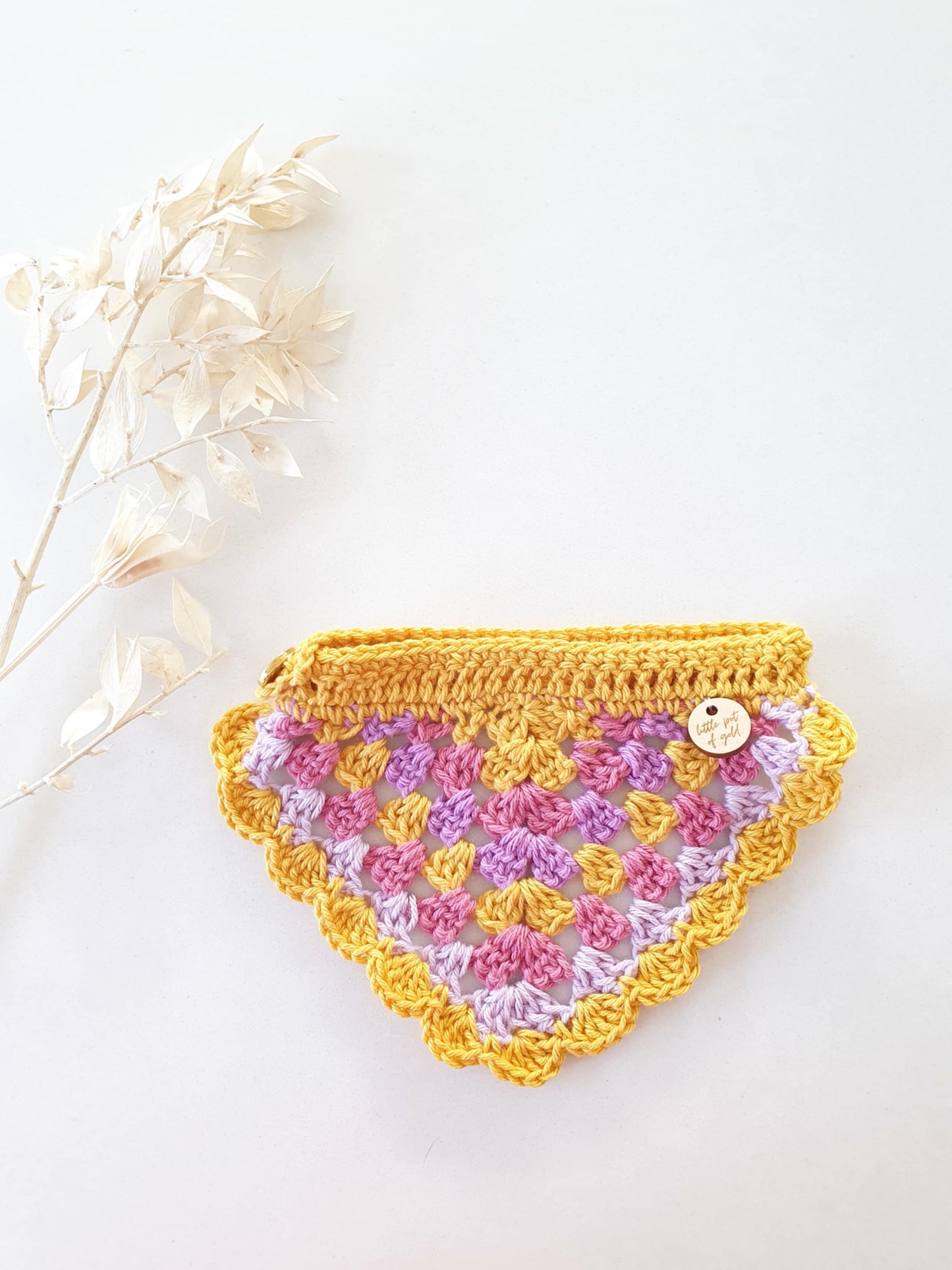 Extra Small Crochet Bandana