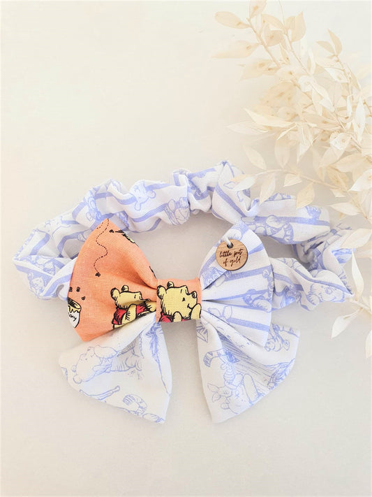 WTP Small Scrunchie Sailor Bow #2