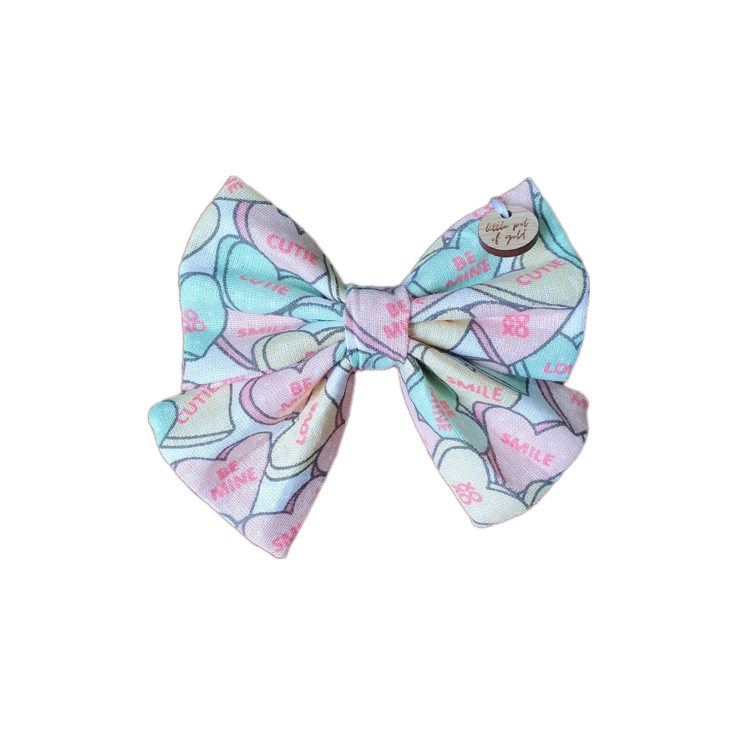 Candy Hearts Bow