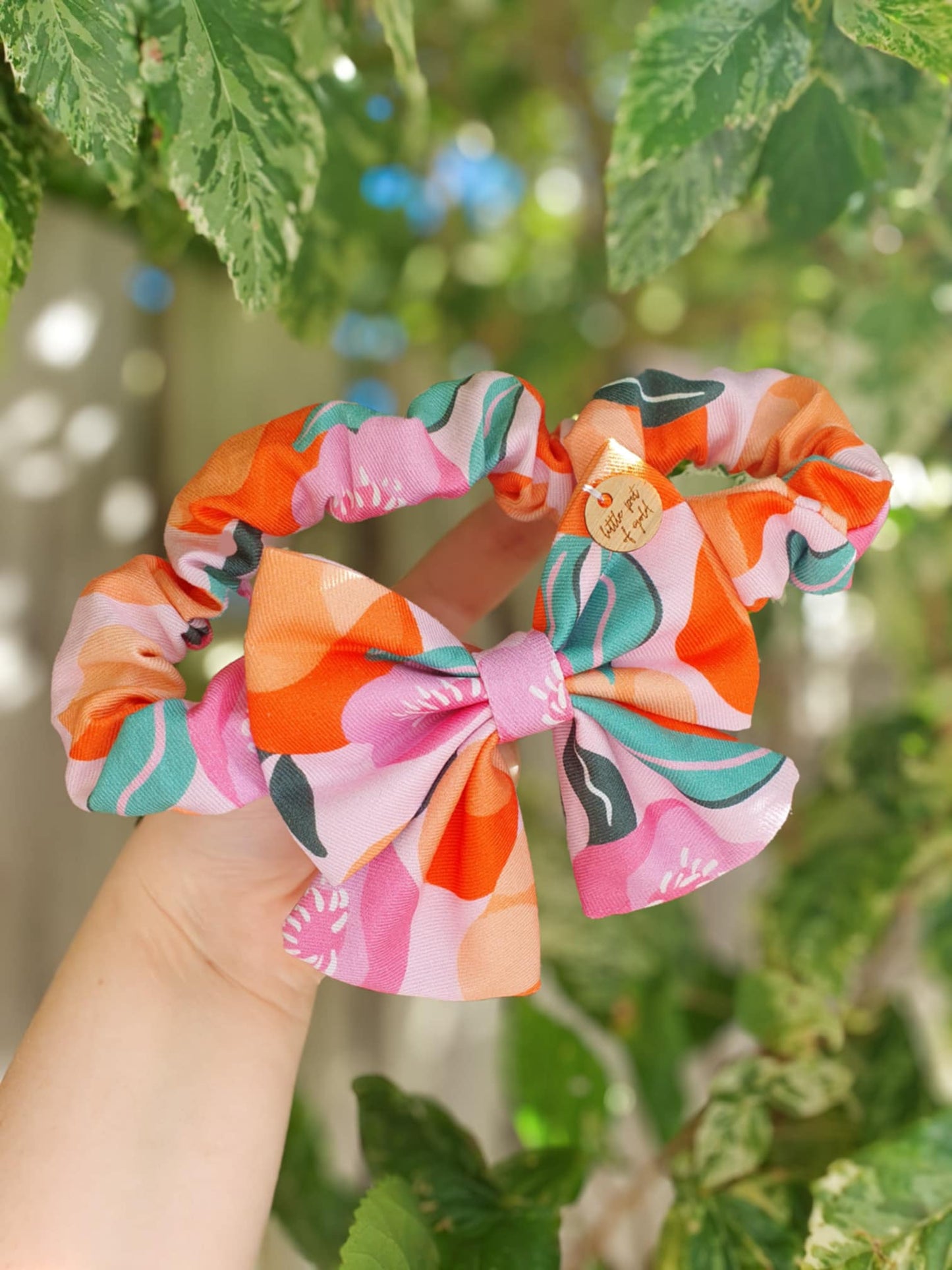 Orange Blossom Bow