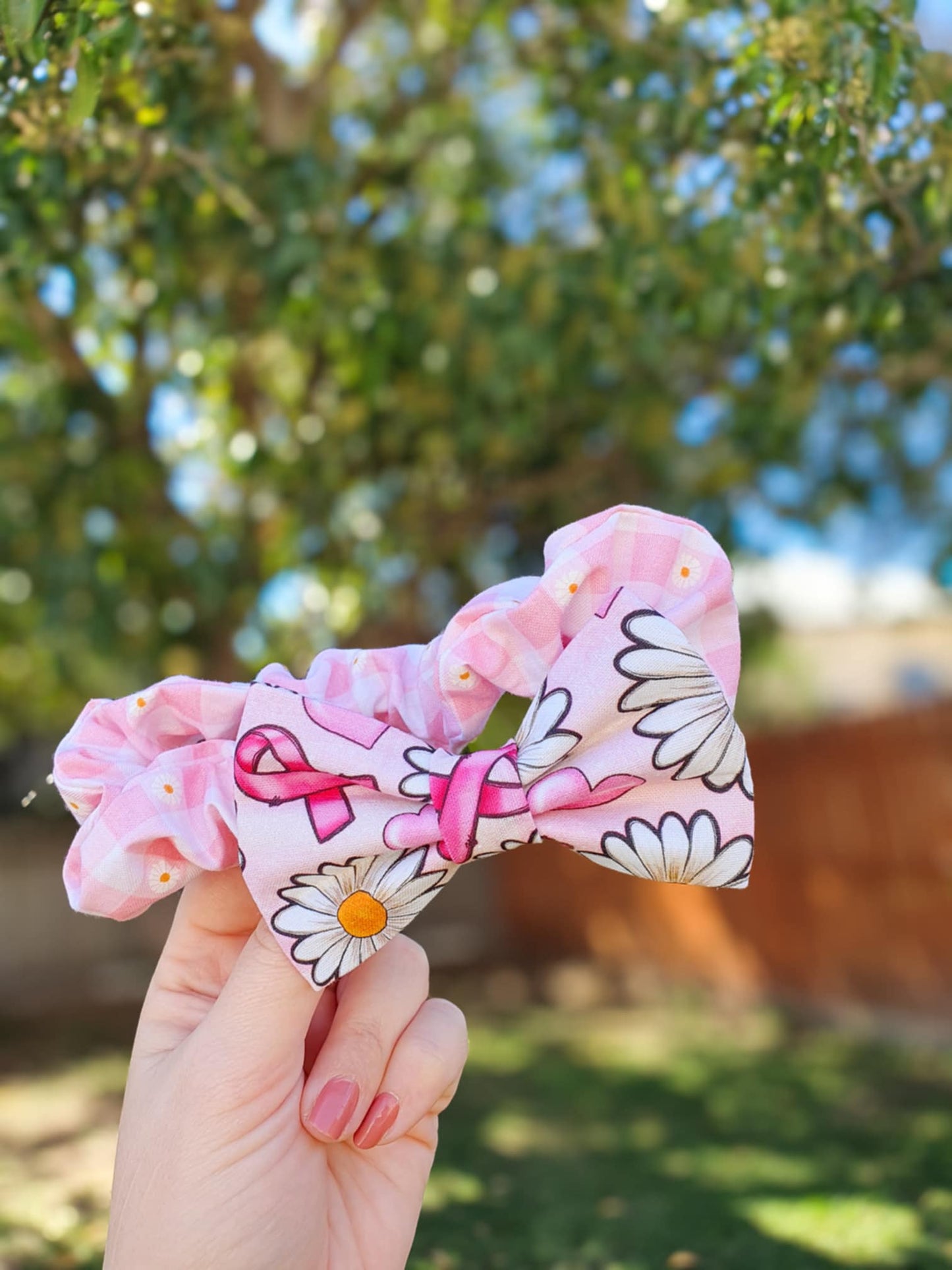 Pink Ribbon Awareness Bow