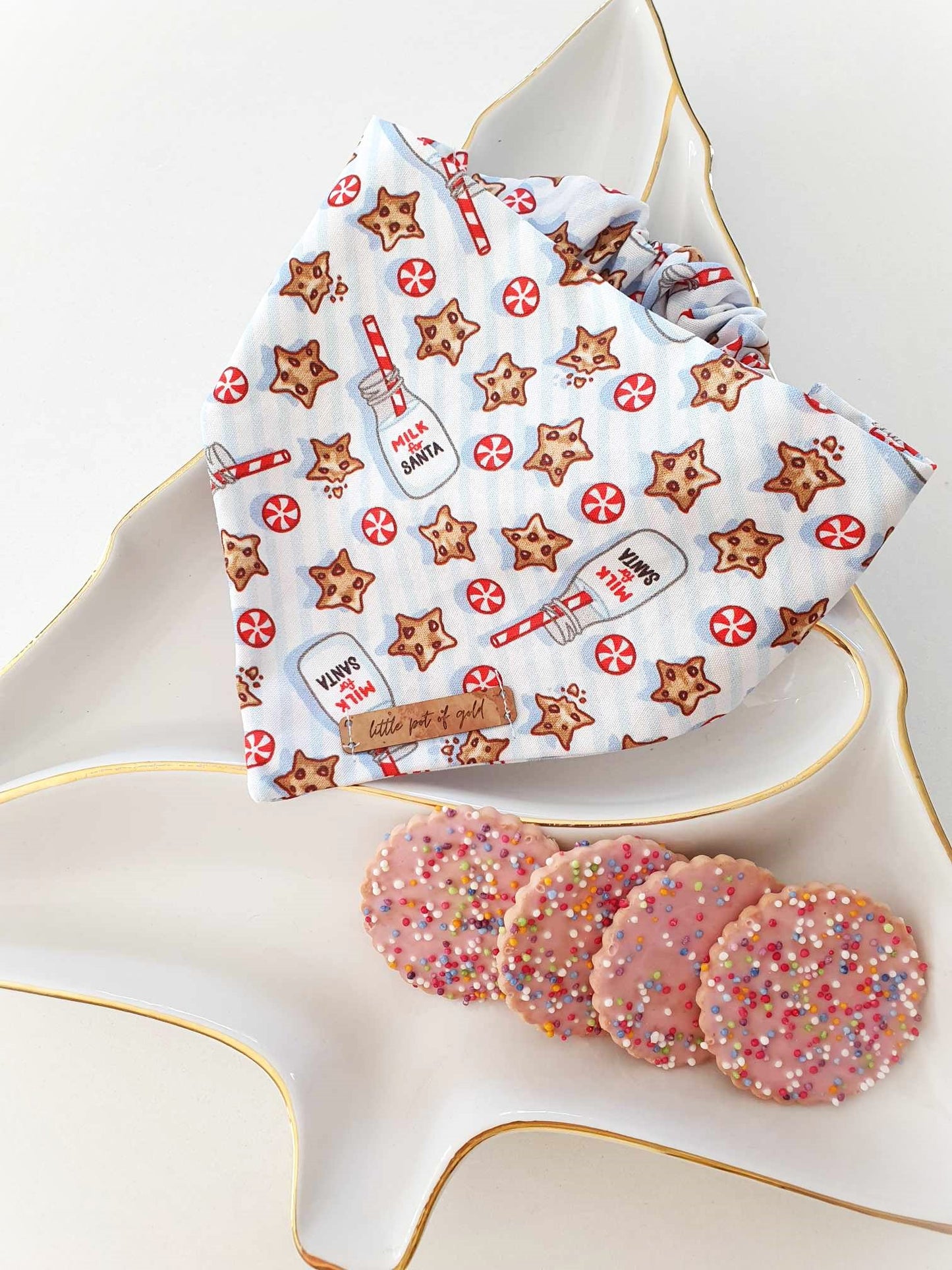 SMALL Santa's Cookies Bunchie