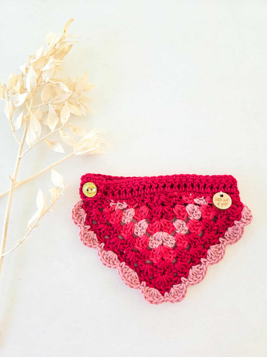 Extra Small Crochet Bandana