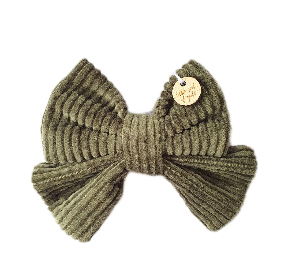 Khaki Bow