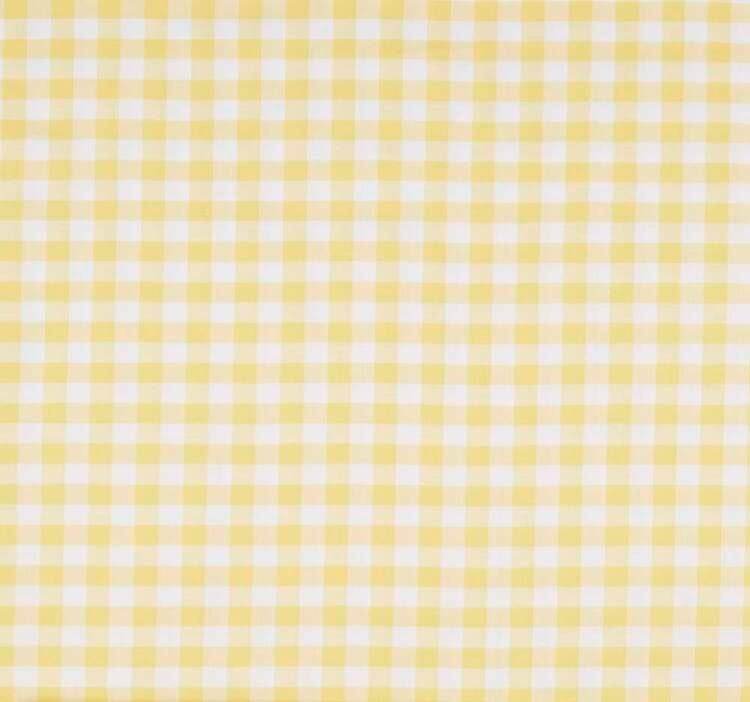 Yellow Gingham Bandana